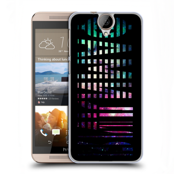 Пластиковый чехол на HTC One E9+ с принтом ФАМИЛИЯ