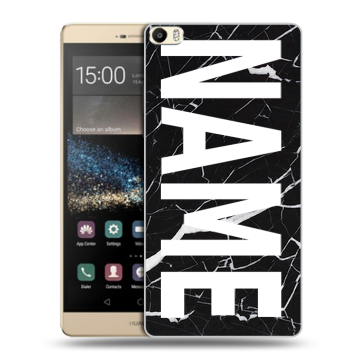 Пластиковый чехол на Huawei P8 Max с принтом NAME