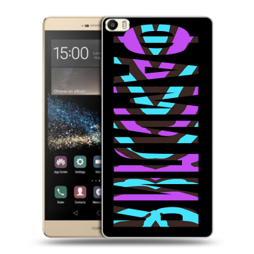 Пластиковый чехол на Huawei P8 Max с принтом ФАМИЛИЯ