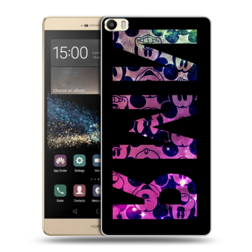 Пластиковый чехол на Huawei P8 Max с принтом ИМЯ