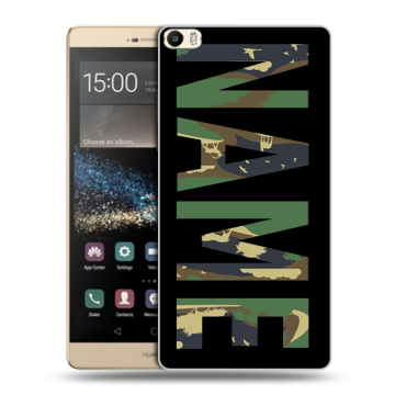Пластиковый чехол на Huawei P8 Max с принтом NAME