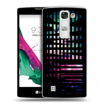 Силиконовый чехол на LG G4c с принтом ФАМИЛИЯ