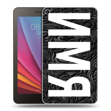 Силиконовый чехол на Huawei MediaPad T1 7.0 с принтом ИМЯ