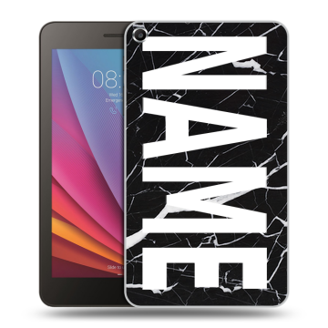 Силиконовый чехол на Huawei MediaPad T1 7.0 с принтом NAME