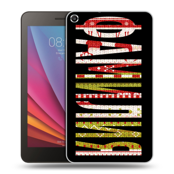 Силиконовый чехол на Huawei MediaPad T1 7.0 с принтом ФАМИЛИЯ