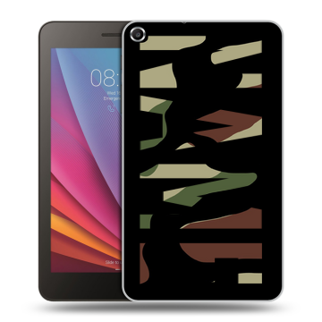 Силиконовый чехол на Huawei MediaPad T1 7.0 с принтом NAME