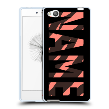 Силиконовый чехол на ZTE Nubia Z9 Mini с принтом NAME