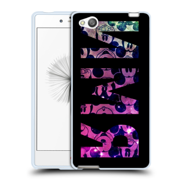 Силиконовый чехол на ZTE Nubia Z9 Mini с принтом ИМЯ