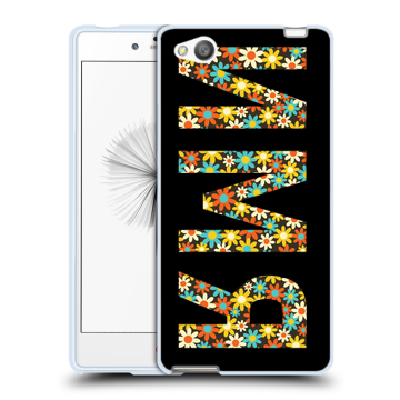 Силиконовый чехол на ZTE Nubia Z9 Mini с принтом ИМЯ