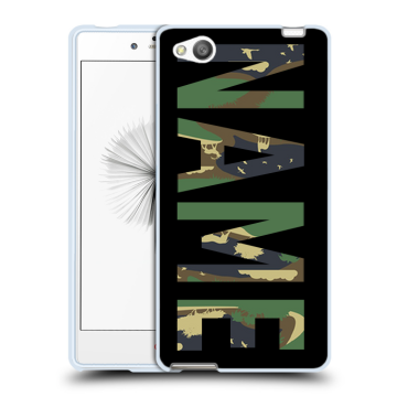 Силиконовый чехол на ZTE Nubia Z9 Mini с принтом NAME