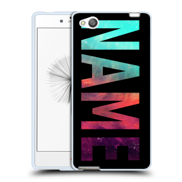 Силиконовый чехол на ZTE Nubia Z9 Mini с принтом NAME