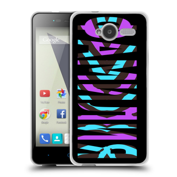 Силиконовый чехол на ZTE Blade L3 с принтом ФАМИЛИЯ