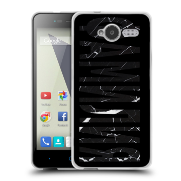 Силиконовый чехол на ZTE Blade L3 с принтом ФАМИЛИЯ