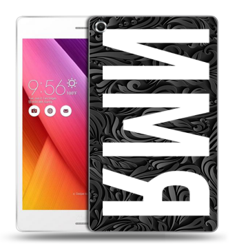 Силиконовый чехол на ASUS ZenPad S 8 с принтом ИМЯ