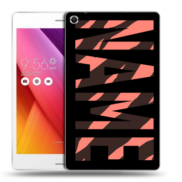 Силиконовый чехол на ASUS ZenPad S 8 с принтом NAME