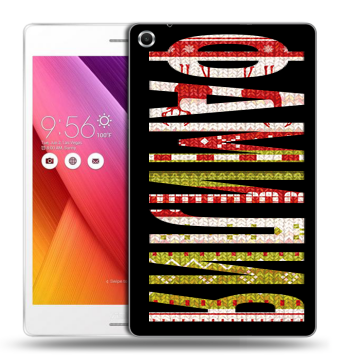 Силиконовый чехол на ASUS ZenPad S 8 с принтом ФАМИЛИЯ