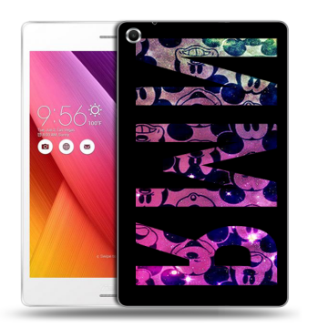 Силиконовый чехол на ASUS ZenPad S 8 с принтом ИМЯ