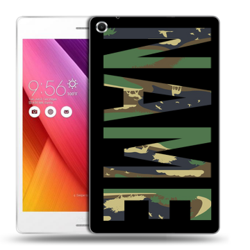 Силиконовый чехол на ASUS ZenPad S 8 с принтом NAME