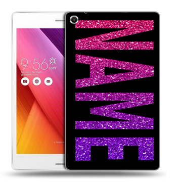 Силиконовый чехол на ASUS ZenPad S 8 с принтом NAME