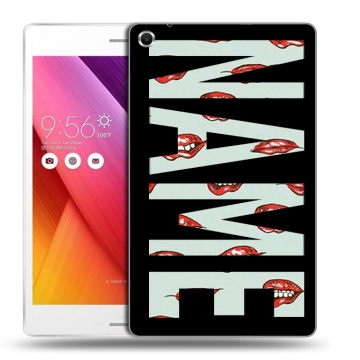 Силиконовый чехол на ASUS ZenPad S 8 с принтом NAME