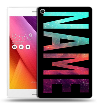 Силиконовый чехол на ASUS ZenPad S 8 с принтом NAME