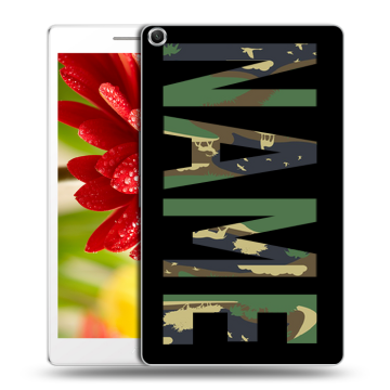 Силиконовый чехол на ASUS ZenPad 8 с принтом NAME