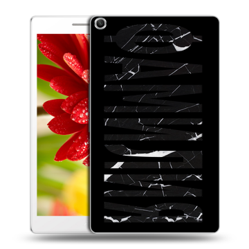 Силиконовый чехол на ASUS ZenPad 8 с принтом ФАМИЛИЯ