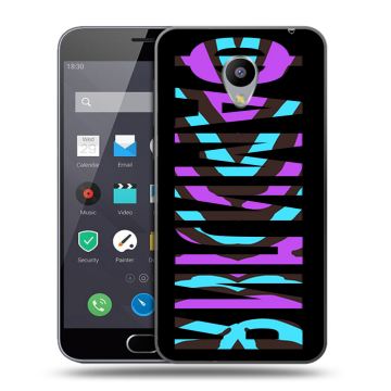 Пластиковый чехол на Meizu M2 Note с принтом ФАМИЛИЯ