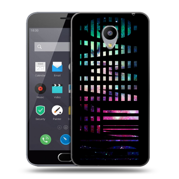 Пластиковый чехол на Meizu M2 Note с принтом ФАМИЛИЯ