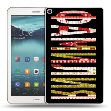 Силиконовый чехол на Huawei MediaPad T1 8.0 с принтом ФАМИЛИЯ