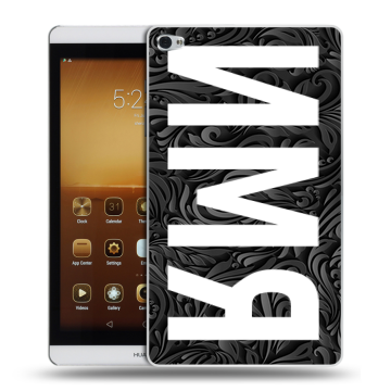 Силиконовый чехол на Huawei MediaPad M2 с принтом ИМЯ