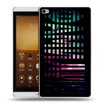 Силиконовый чехол на Huawei MediaPad M2 с принтом ФАМИЛИЯ