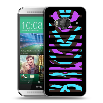 Силиконовый чехол на HTC One ME с принтом ФАМИЛИЯ