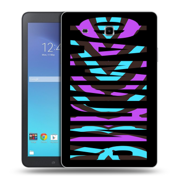 Силиконовый чехол на Samsung Galaxy Tab E 9.6 с принтом ФАМИЛИЯ