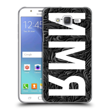 Силиконовый чехол на Samsung Galaxy J5 с принтом ИМЯ