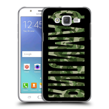 Силиконовый чехол на Samsung Galaxy J5 с принтом ФАМИЛИЯ