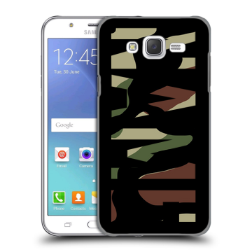 Силиконовый чехол на Samsung Galaxy J5 с принтом NAME