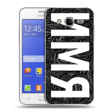 Пластиковый чехол на Samsung Galaxy J7 с принтом ИМЯ