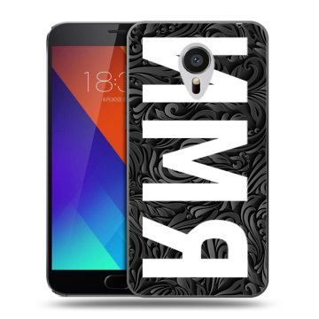 Пластиковый чехол на Meizu MX5 с принтом ИМЯ