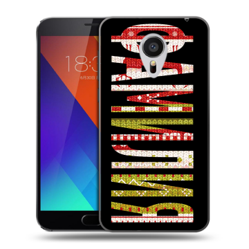 Пластиковый чехол на Meizu MX5 с принтом ФАМИЛИЯ