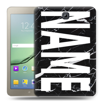 Силиконовый чехол на Samsung Galaxy Tab S2 8.0 с принтом NAME