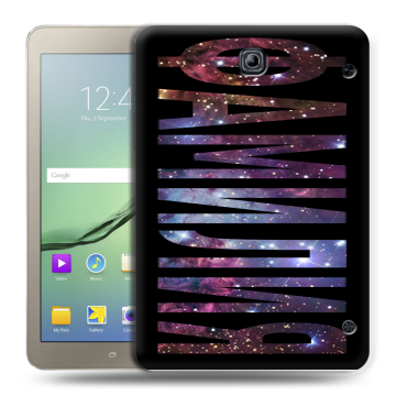 Силиконовый чехол на Samsung Galaxy Tab S2 8.0 с принтом ФАМИЛИЯ