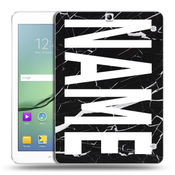 Силиконовый чехол на Samsung Galaxy Tab S2 9.7 с принтом NAME