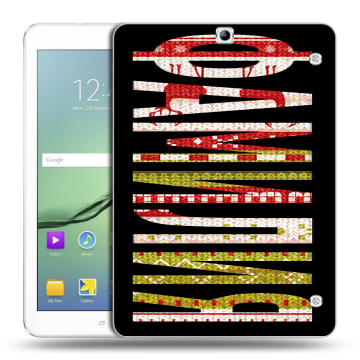 Силиконовый чехол на Samsung Galaxy Tab S2 9.7 с принтом ФАМИЛИЯ