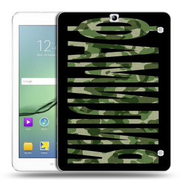 Силиконовый чехол на Samsung Galaxy Tab S2 9.7 с принтом ФАМИЛИЯ