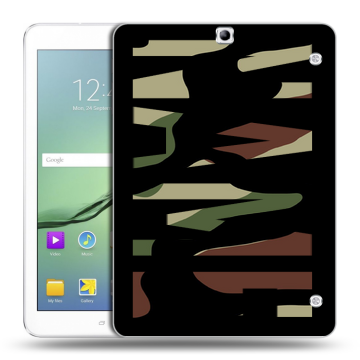 Силиконовый чехол на Samsung Galaxy Tab S2 9.7 с принтом NAME
