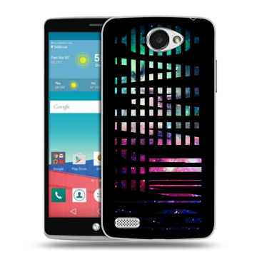 Пластиковый чехол на LG Max с принтом ФАМИЛИЯ