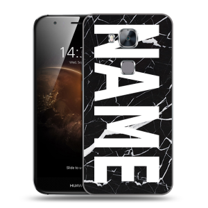 Пластиковый чехол на Huawei G8 с принтом NAME