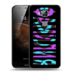 Пластиковый чехол на Huawei G8 с принтом ФАМИЛИЯ
