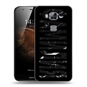 Пластиковый чехол на Huawei G8 с принтом ФАМИЛИЯ